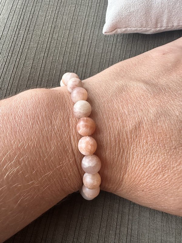 Armband met maansteen 