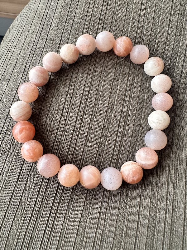 Armband met maansteen 