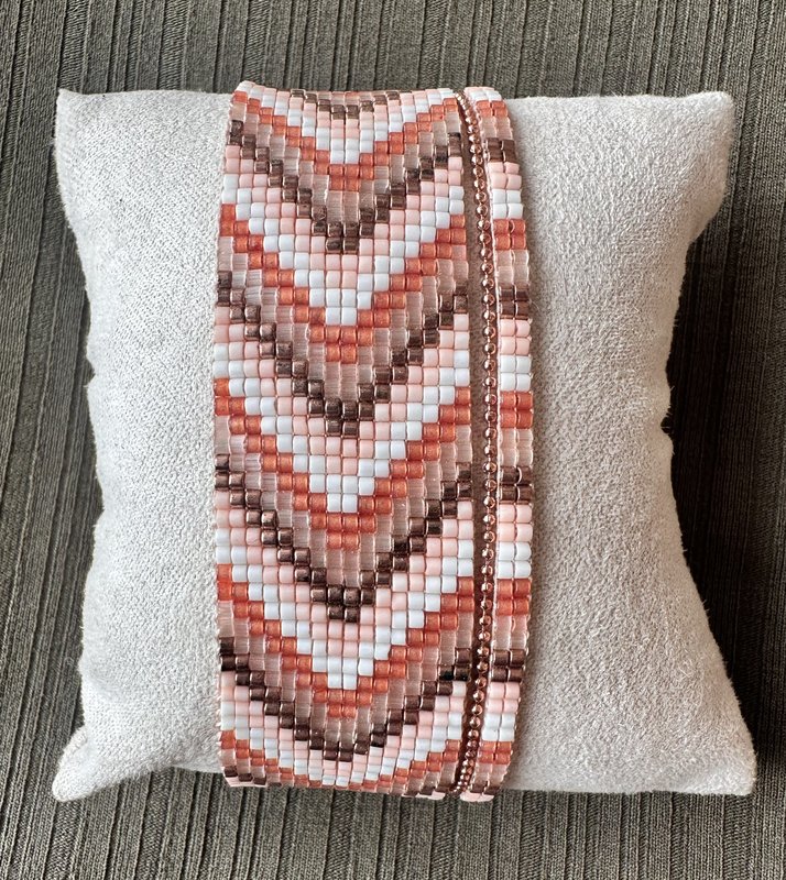 Geweven armband met miyuki kralen