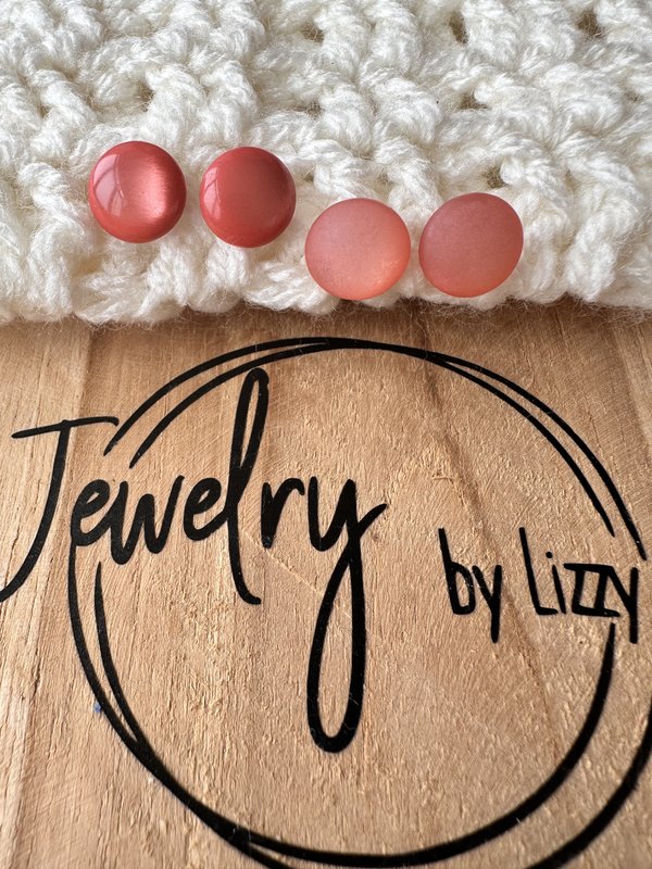 Oorknopje poederroze